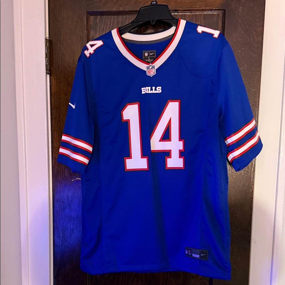 Diggs Buffalo Bill Nike Blue Football Jersey